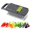 Eight In One Mandoline Slicer With Seven Sharp Blades For Precise Prep