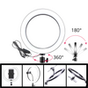 16 cm LED Ring Light With Stand For Flawless Selfies And Live Streams
