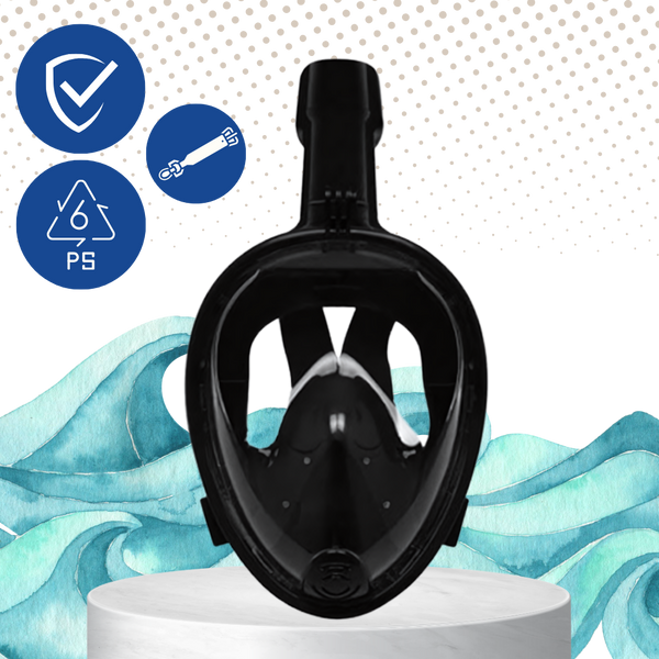 Snorkel Mask With Wide View And Fog Free Breathing