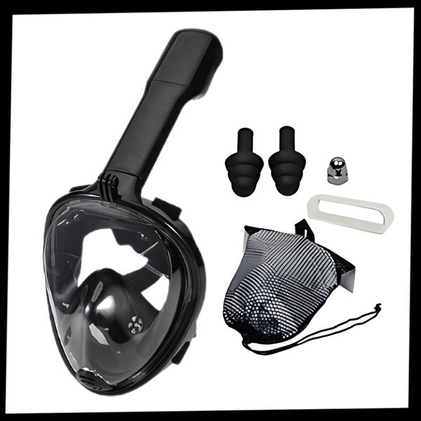 Snorkel Mask With Wide View And Fog Free Breathing
