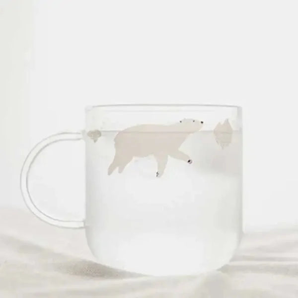 Arctic Charm Glass Mug