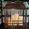 Battery Operated Flameless Candles Realistic Melted Wax Drip Led Decor