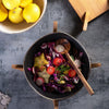 Premium Marble Salad Bowl Elegant Serving Dish For Home Kitchen