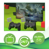 Retro Gaming Console With 20K Classics And Wireless Controllers