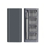 Magnetic 24-In-1 Precision Screwdriver Kit With Aluminum Handle