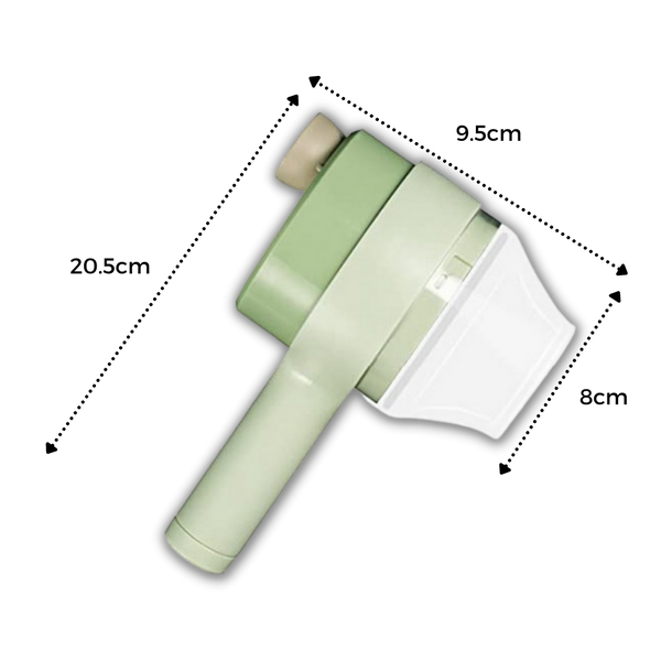 Ergonomic Handheld Grinder and Chopper for Effortless Grinding