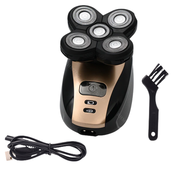 Compact Electric Shaving Tool With 5-In-1 Grooming For Smooth Shave And Skin Care
