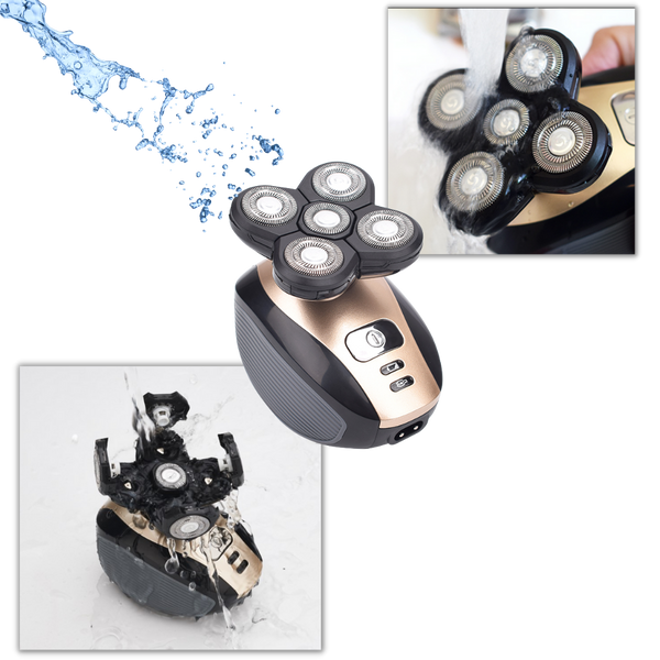 Compact Electric Shaving Tool With 5-In-1 Grooming For Smooth Shave And Skin Care
