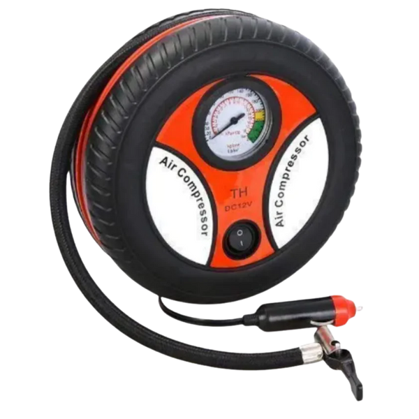 Portable Tire Inflator For Cars And Motorcycles Fast High Pressure Inflation