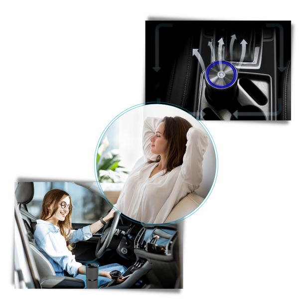 Portable Ionic Air Cleaner For Clean Air In Car And Home