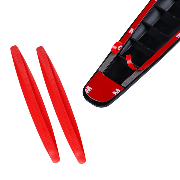 Two Pack Car Bumper Protectors For Scratch Resistant Front And Rear Bumpers