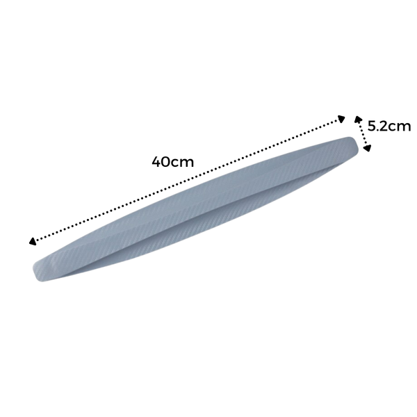 Two Pack Car Bumper Protectors For Scratch Resistant Front And Rear Bumpers