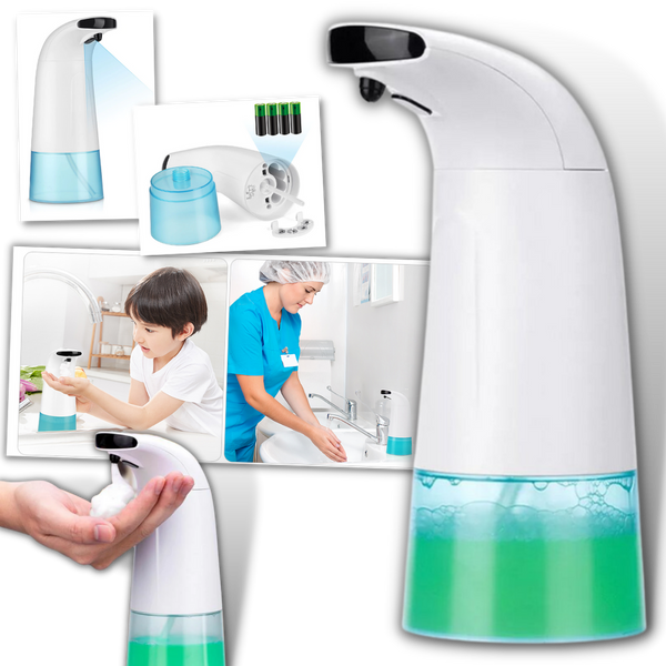 Touchless Foaming Soap Dispenser With Infrared Sensor For Clean Hands