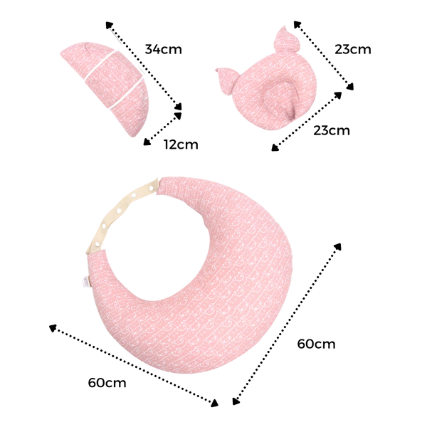 Premium Ergonomic Baby Cushion With Secure Holder For Safe Comfort