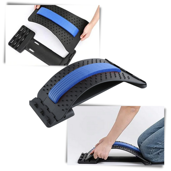 Back Stretcher Massager Device For Pain Relief And Flexibility