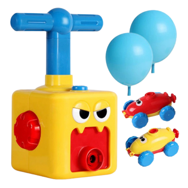 Balloon Car Launcher For Safe, Educational Play No Batteries Required