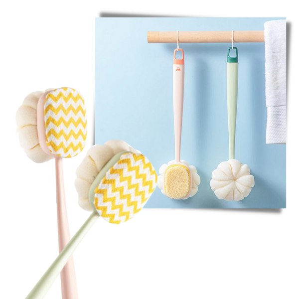 Premium Exfoliating Body Scrub Brush For Deep Cleansing And Smooth Skin