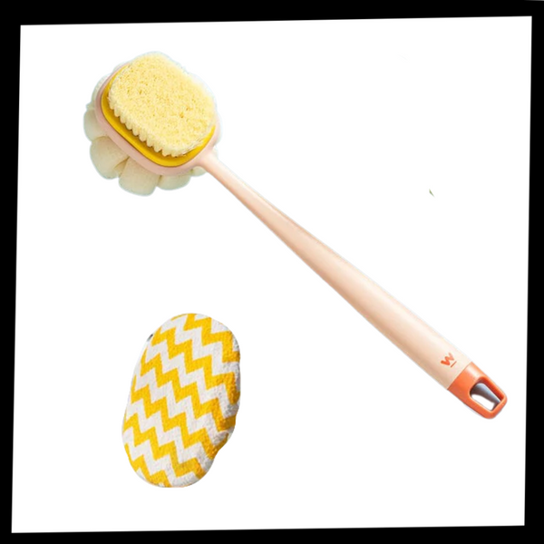 Premium Exfoliating Body Scrub Brush For Deep Cleansing And Smooth Skin