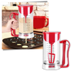 Cordless Batter Mixer With Measuring Scale For Precise Dispensing