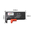 Eco Friendly Portable Battery Health Checker For Easy Charge Monitoring