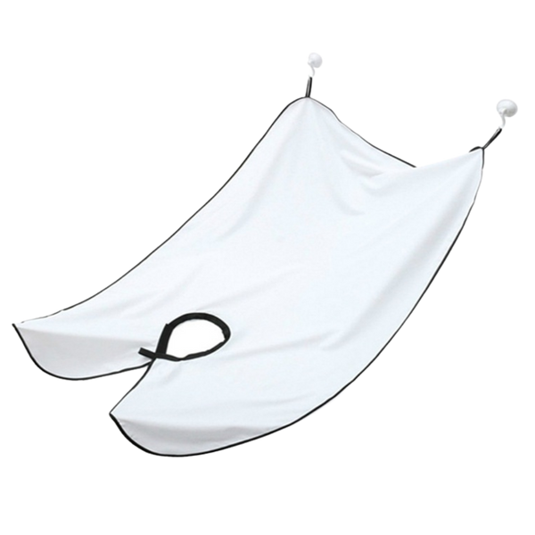 Beard Shaving Apron For Mess Free Bathroom Cleanup