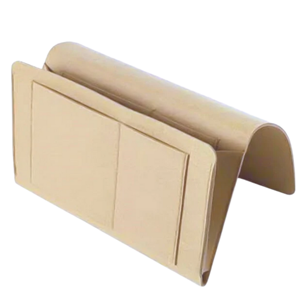 Non Slip Pocket Organizer For Bedside And Couch With Large Capacity