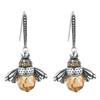 Bee Shaped Earrings Lightweight Durable Tarnish Free Everyday Wear
