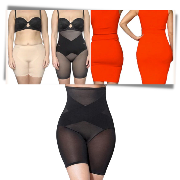 High Waist Shapewear For Slimming And Butt Lift And Posture Support