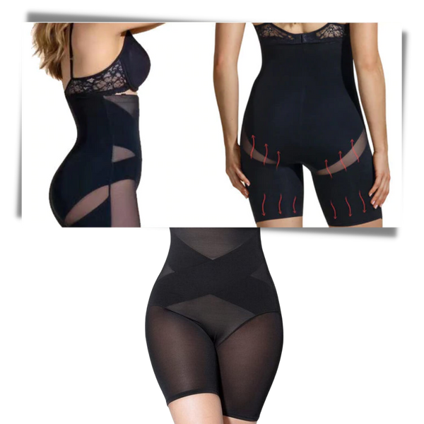 High Waist Shapewear For Slimming And Butt Lift And Posture Support