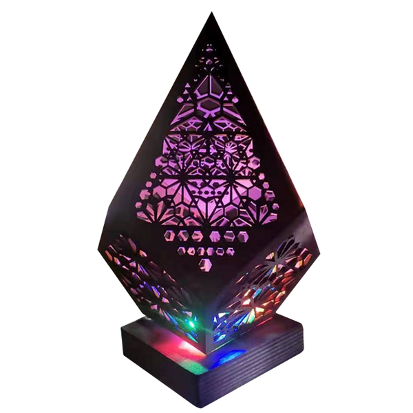 Bohemian Style LED Floor Lamp With Colorful Ambient Lighting