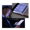 Compact LED Reading Light For Eye Comfort In Low Light Environments
