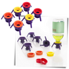 Bottle Stand Caps For Thick Liquids Reusable Dispensing Solution