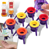 Bottle Stand Caps For Thick Liquids Reusable Dispensing Solution