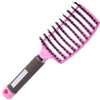 Natural Boar Bristle Hairbrush For Relaxing Scalp Massage