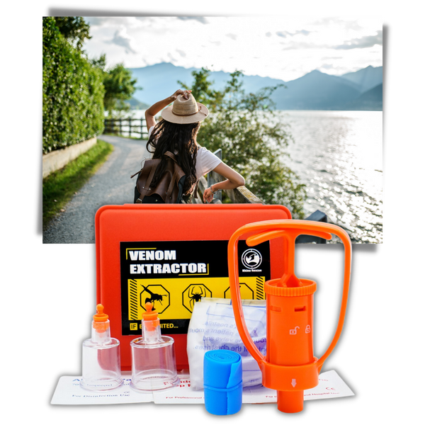Essential Portable Venom Extraction Kit For Rapid Bite First Aid