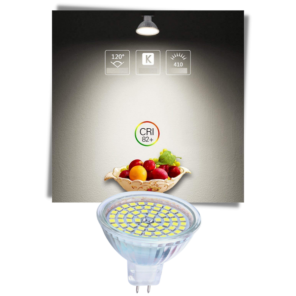 Energy Saving LED Light Bulbs Three Pack For Bright Home Lighting