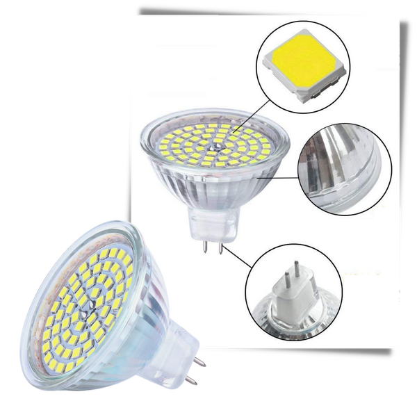 Energy Saving LED Light Bulbs Three Pack For Bright Home Lighting