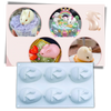 Delightful Bunny Silicone Cake Mold Flexible Easy Clean Food Grade