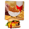 Stain Guard Burger Holder With Adjustable Food Safe Design