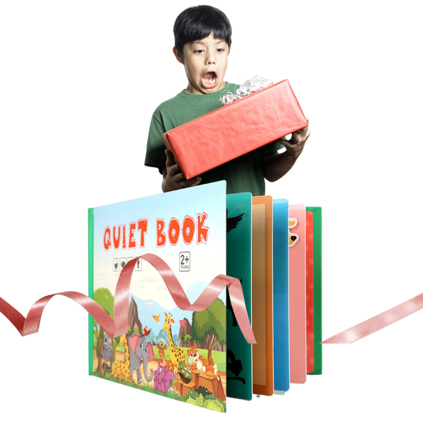 Montessori Learning Book Toy for Kids Develops Core Skills