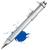 Compact Caliper Ballpoint Pen With Built In Measuring Scale