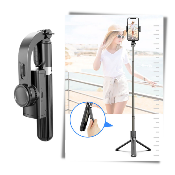 Three In One Phone Gimbal Stabilizer For Smooth Pro Footage