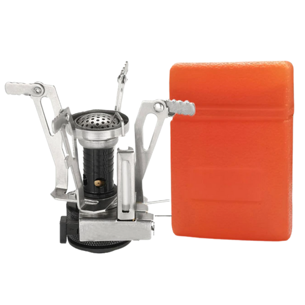 Compact Gas Camping Stove With Adjustable Flame For Easy Outdoor Cooking
