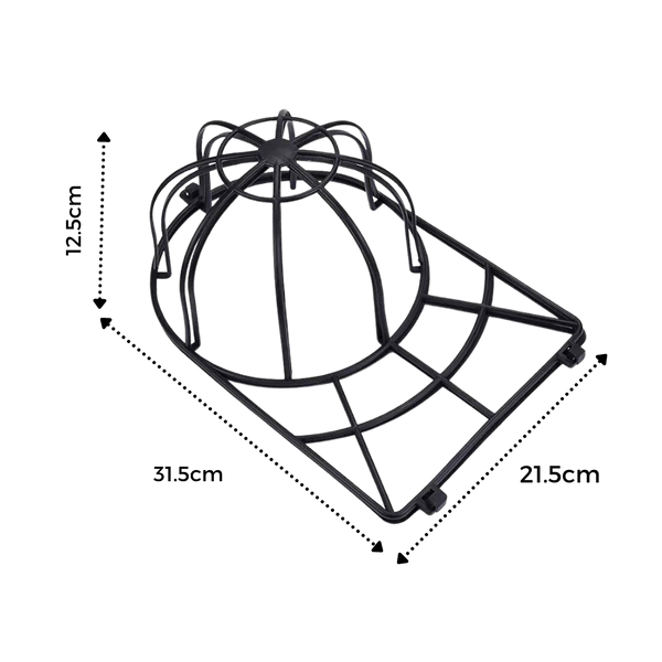 Cap Washing Frame Guard for Safe Shape Preservation