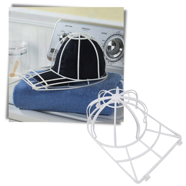 Cap Washing Frame Guard for Safe Shape Preservation