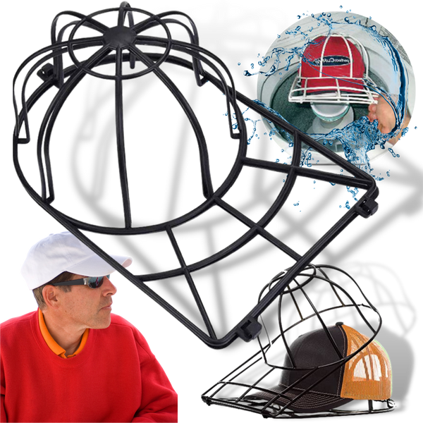 Cap Washing Frame Guard for Safe Shape Preservation
