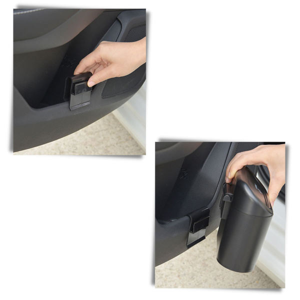 Waterproof Car Trash Bin For Clean Cabin And Easy Install