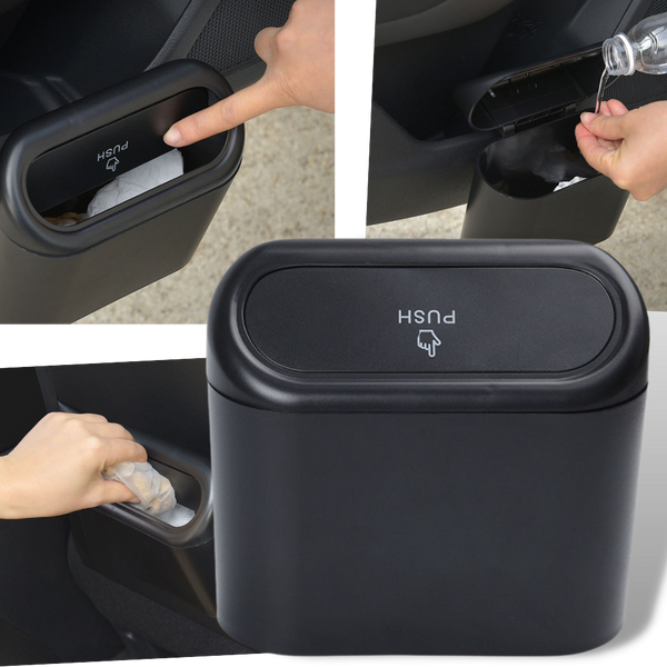 Waterproof Car Trash Bin For Clean Cabin And Easy Install