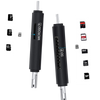 Three In One USB Memory Card Reader For Ultra Fast File Transfer