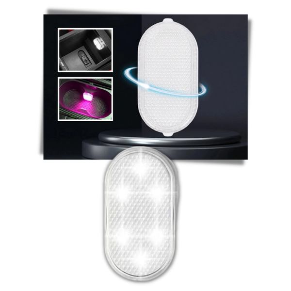 Sensor Activated Wireless Car LED for Clearer Interior Lighting